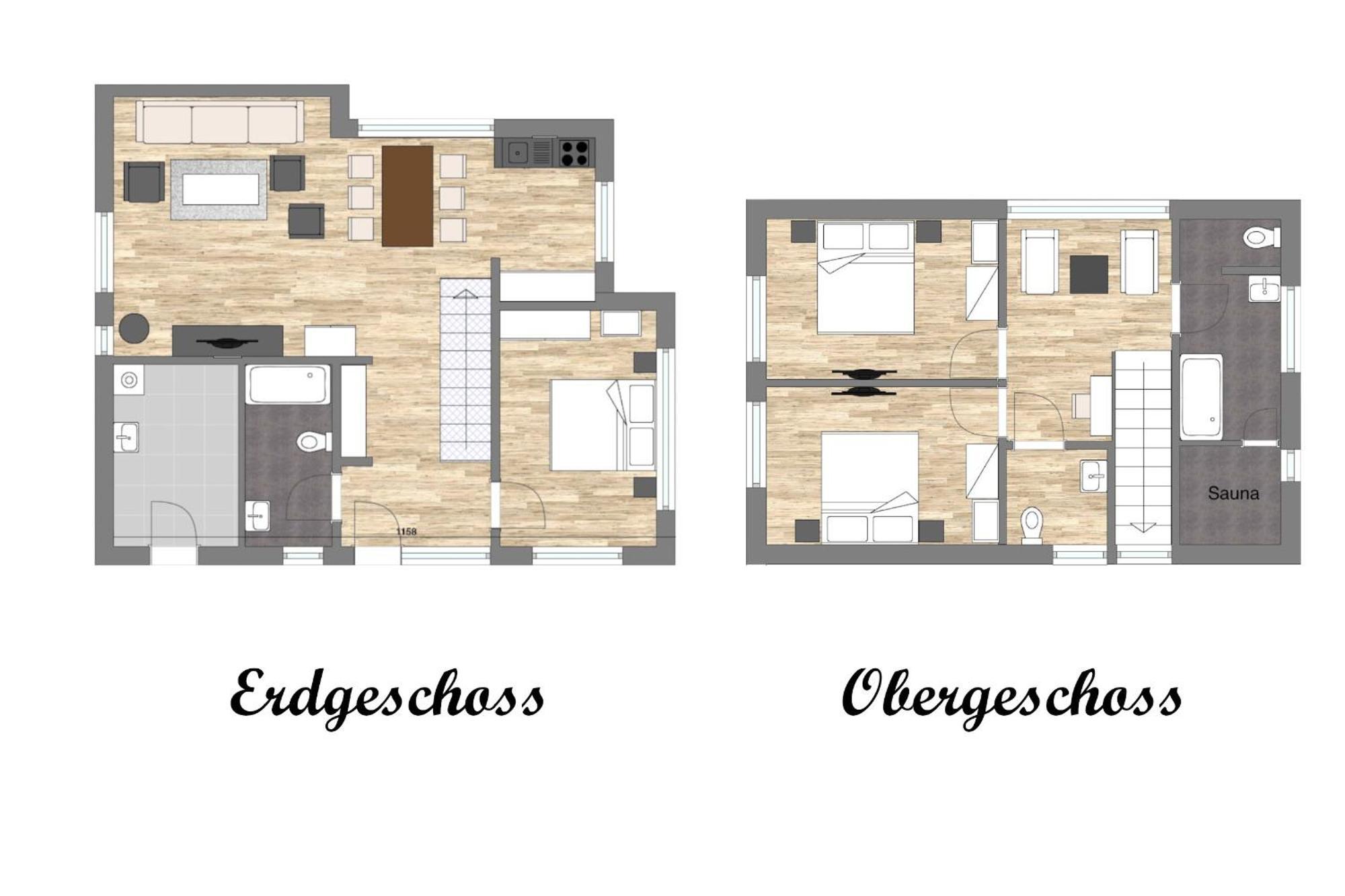 Ferienhaus Fritz Reethus Mit Sauna Und Kamin Loddin Bagian luar foto